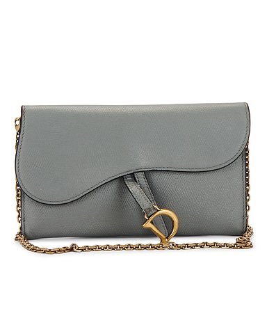 Dior Saddle Wallet On Chain