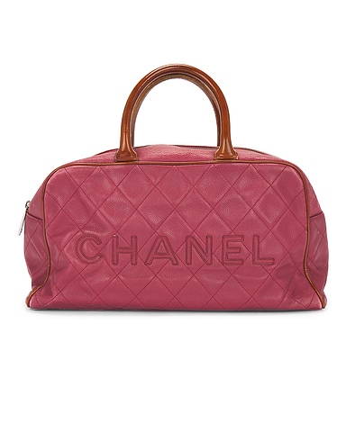 Chanel Caviar Boston Bag