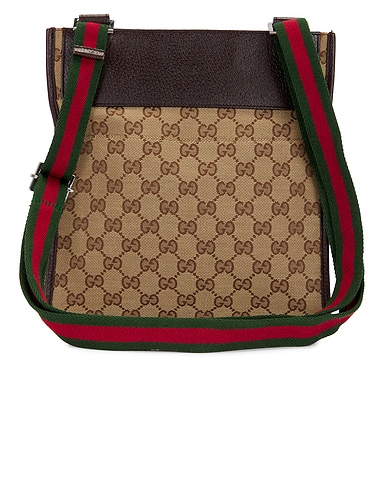 Gucci GG Canvas Messenger Bag