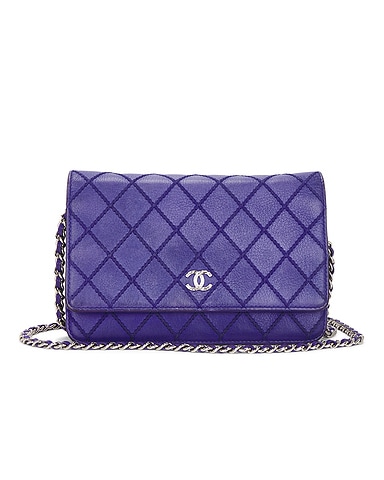 Chanel Calfskin Wallet On Chain