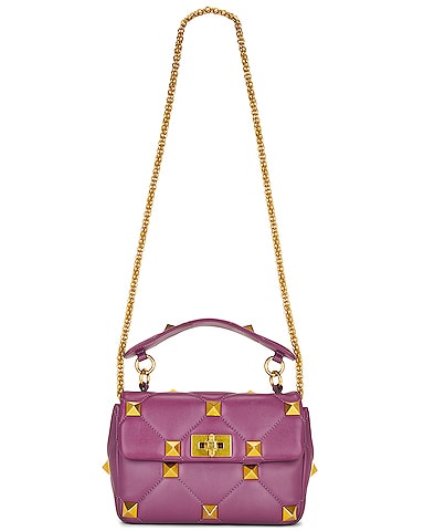 Valentino Garavani Medium Roman Stud Shoulder Bag