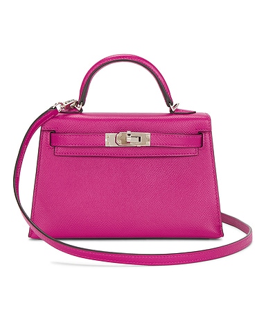 Hermes Epsom Kelly 20 Sellier Handbag