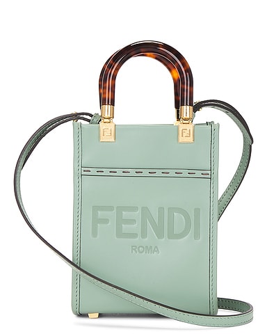 Fendi Mini Sunshine Shopper Tote Bag