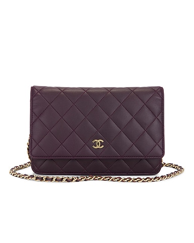 Chanel Lambskin Wallet On Chain