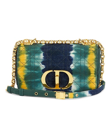 Dior Tie-Dye Denim Caro Shoulder Bag