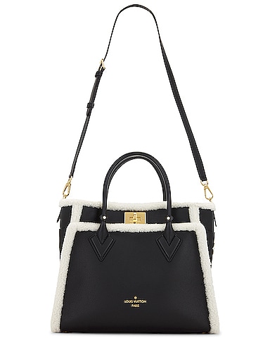 Louis Vuitton Taurillon On My Side MM Bag