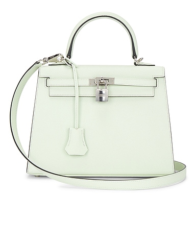 Hermes Epsom Kelly Sellier 25 Handbag