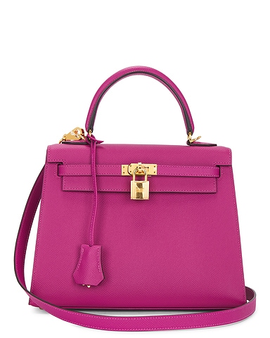 Hermes Epsom Kelly Sellier 25 Handbag