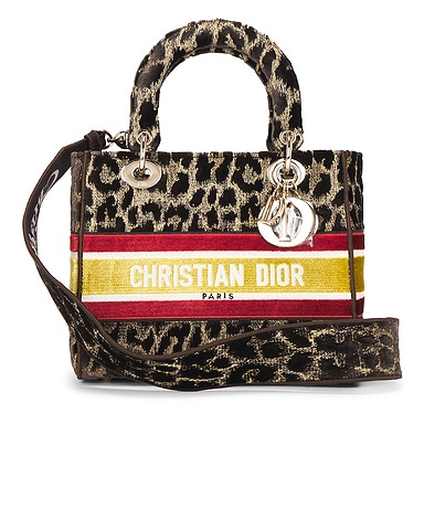 Dior Leopard Lady D-Lite Handbag
