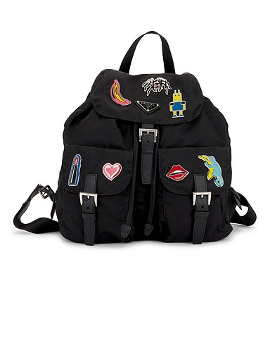 Prada Re-Nylon Pins Backpack