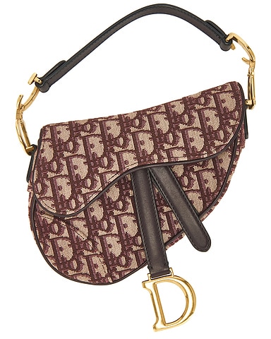 Dior Trotter Oblique Mini Saddle Bag