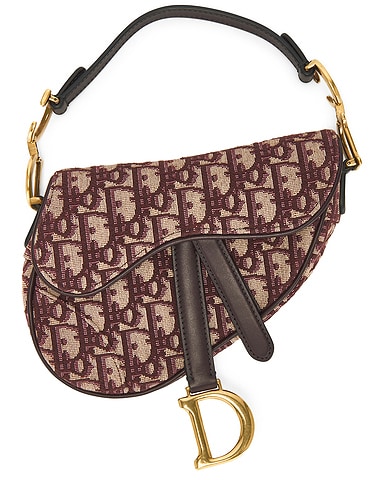 Dior Trotter Oblique Saddle Bag