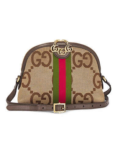 Gucci Jumbo GG Ophidia Dome Shoulder Bag