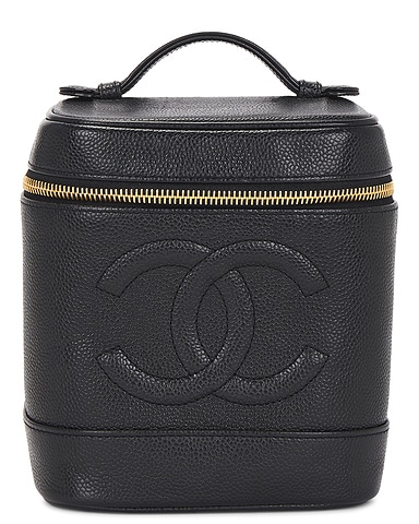 Chanel Caviar Timeless Vertical Vanity Case