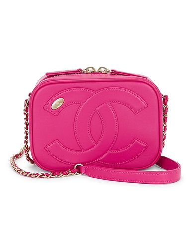 Chanel Lambskin CC Mania Camera Case