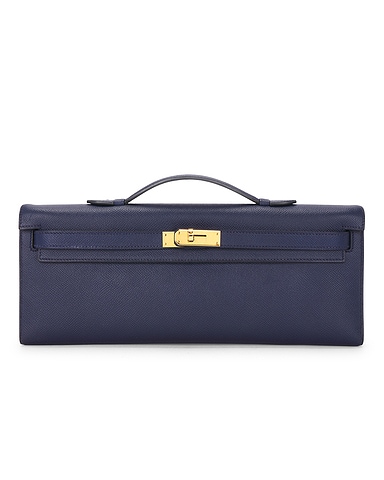 Hermes Epsom Kelly Cut Pochette