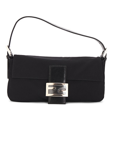 Fendi Neoprene Baguette Shoulder Bag