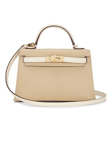 Hermes Epsom Kelly 20 Sellier Handbag