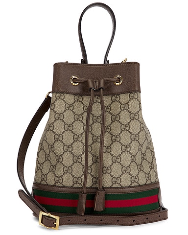 Gucci GG Supreme Ophidia Bucket Bag