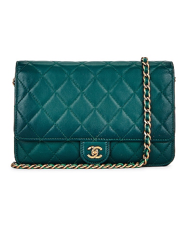 Chanel Wallet On Chain Lambskin Shoulder Bag