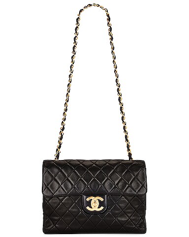 Chanel Matelasse Lambskin Single Flap Shoulder Bag