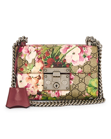 Gucci GG Blooms Padlock Shoulder Bag