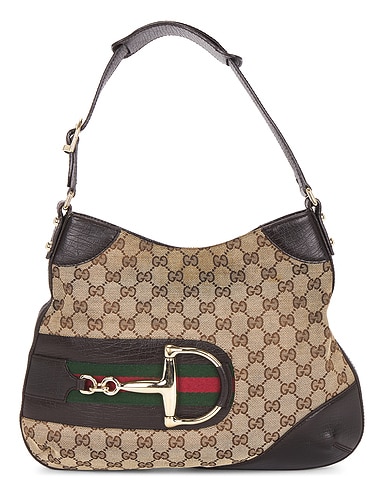 Gucci Hasler Horsebit Hobo Bag