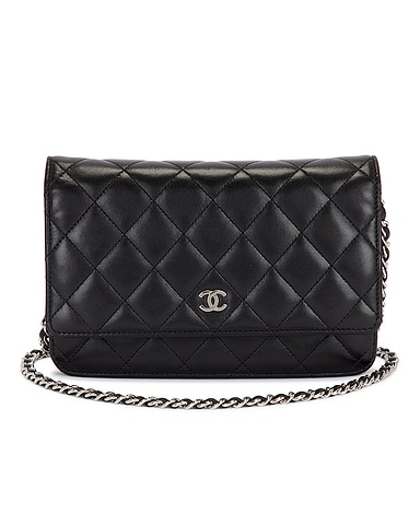 Chanel Lambskin Classic Wallet on Chain