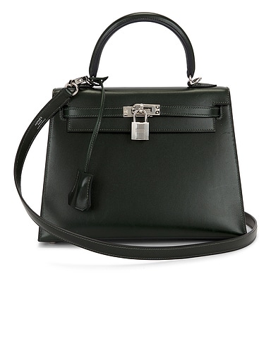 Hermes Box Kelly 25 Sellier Handbag
