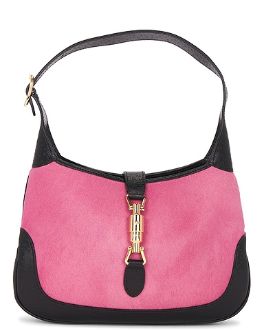 Gucci Calf Hair Mini Jackie 1961 Hobo Bag