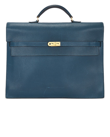 Hermes Veau Epsom Kelly Briefcase