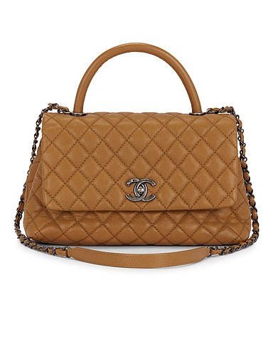 Chanel Caviar Coco Top Handle Bag