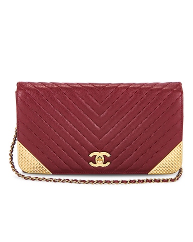 Chanel Calfskin Wallet On Chain