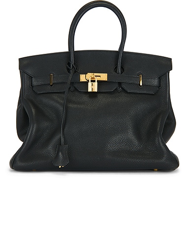Hermes Taurillon Clemence Birkin 40 Retourne Handbag