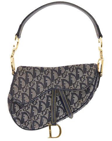 Dior Vintage Diorissimo Saddle Bag