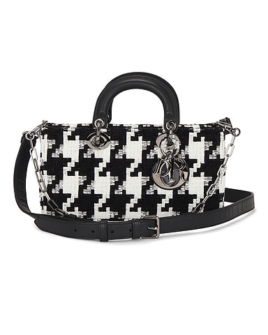 Dior Houndstooth Lady D-Joy Handbag