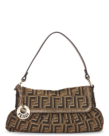 Fendi Zucca Chef Shoulder Bag