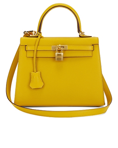 Hermes Epsom Kelly 25 Sellier Handbag