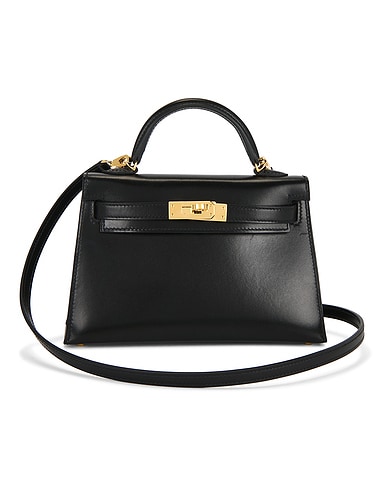 Hermes Box Kelly 20 Sellier Handbag