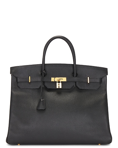 Hermes 1996 Ardennes Birkin 40 Retourne Handbag