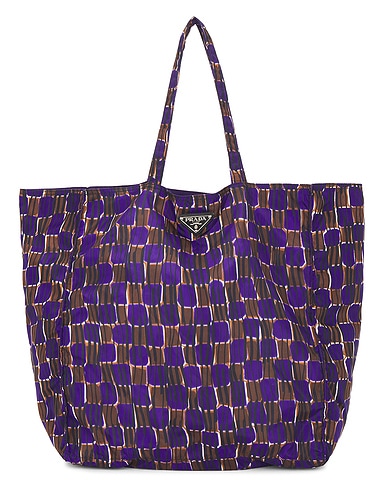 Prada Vela Nylon Tote Bag