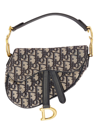 Dior Oblique Trotter Saddle Bag