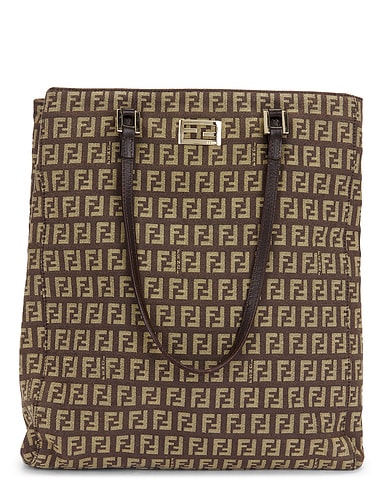 Fendi Zucchino Tote Bag