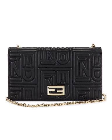 Fendi Embossed Wallet On Chain