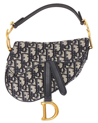 Dior Oblique Trotter Mini Saddle Bag