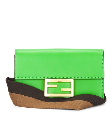 Fendi Mini Baguette Shoulder Bag
