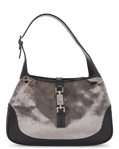 Gucci Velour Jackie 1961 Hobo Bag