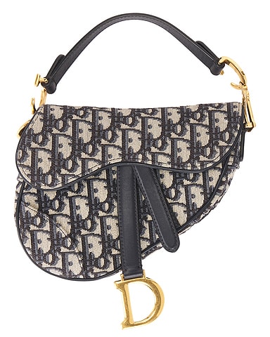 Dior Trotter Oblique Mini Saddle Bag