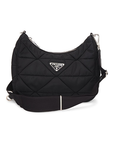Prada Padded Re-Nylon Shoulder Bag