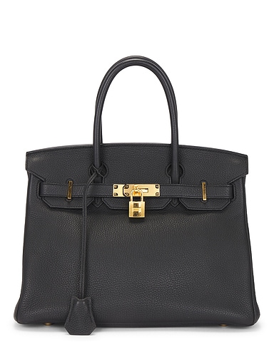 Hermes Togo Birkin 30 Retourne Handbag